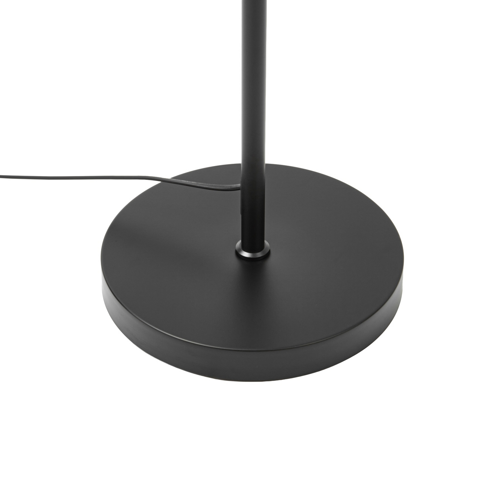 Lindby Siovan gulvlampe, svart, høyde 172 cm, svanehals
