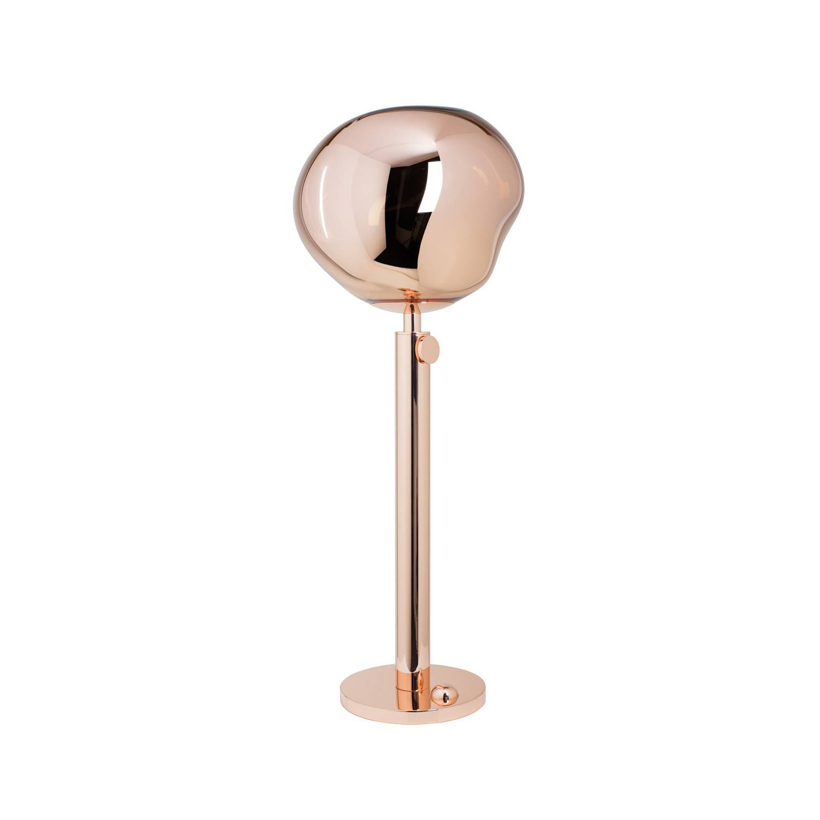 Tom Dixon Stehlampe Melt, kupferfarben, Höhe 165 cm, Stahl