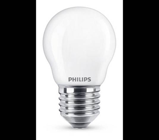 Bec LED 4,3W Glass Crown (470lm) E27 - Philips