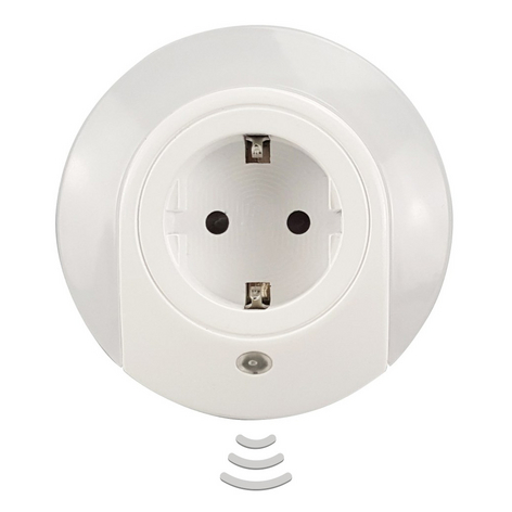 LED-Nachtlicht Sidus Sensor mit Steckdose