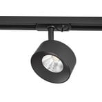 Linaro LED prugasti reflektor, crna, Ø 9,5 cm, 3.000 K - Lindby