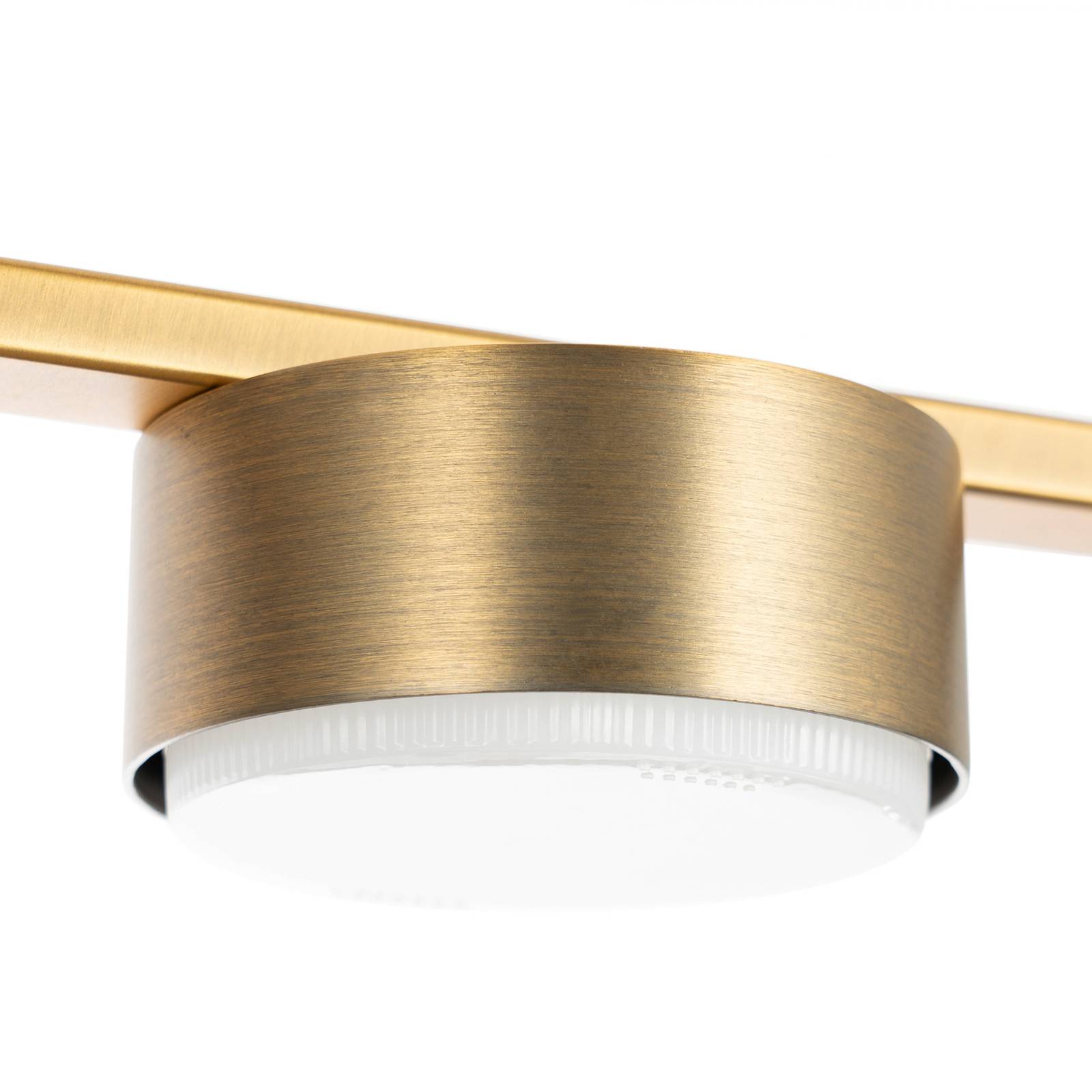 Lampa wisząca Lindby Kaylou, 5-punktowa, kolor brązowy, aluminium
