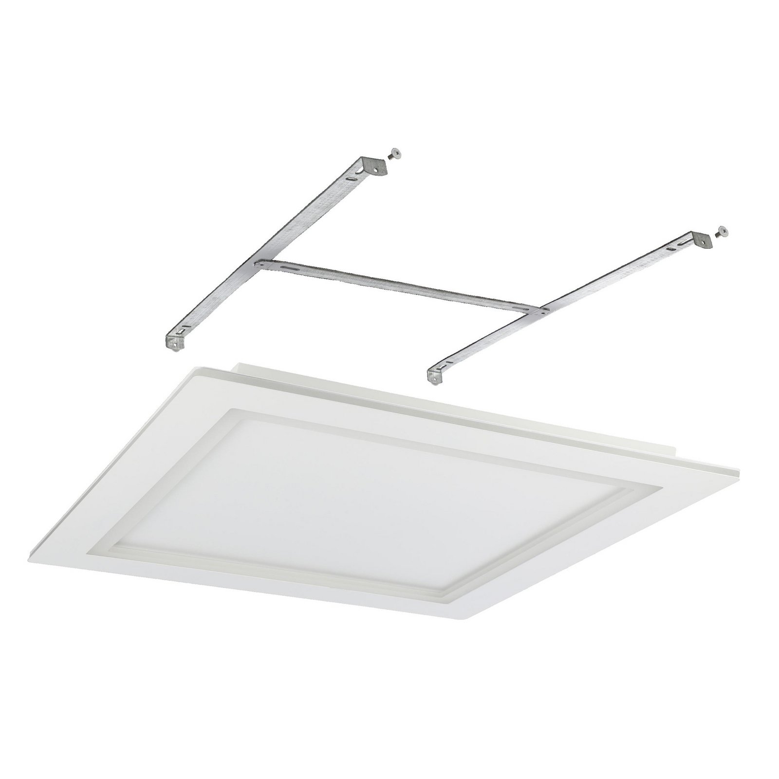 EGLO connect LED-taklampa Padrogiano-Z 1-ljus, 60 x 60 cm