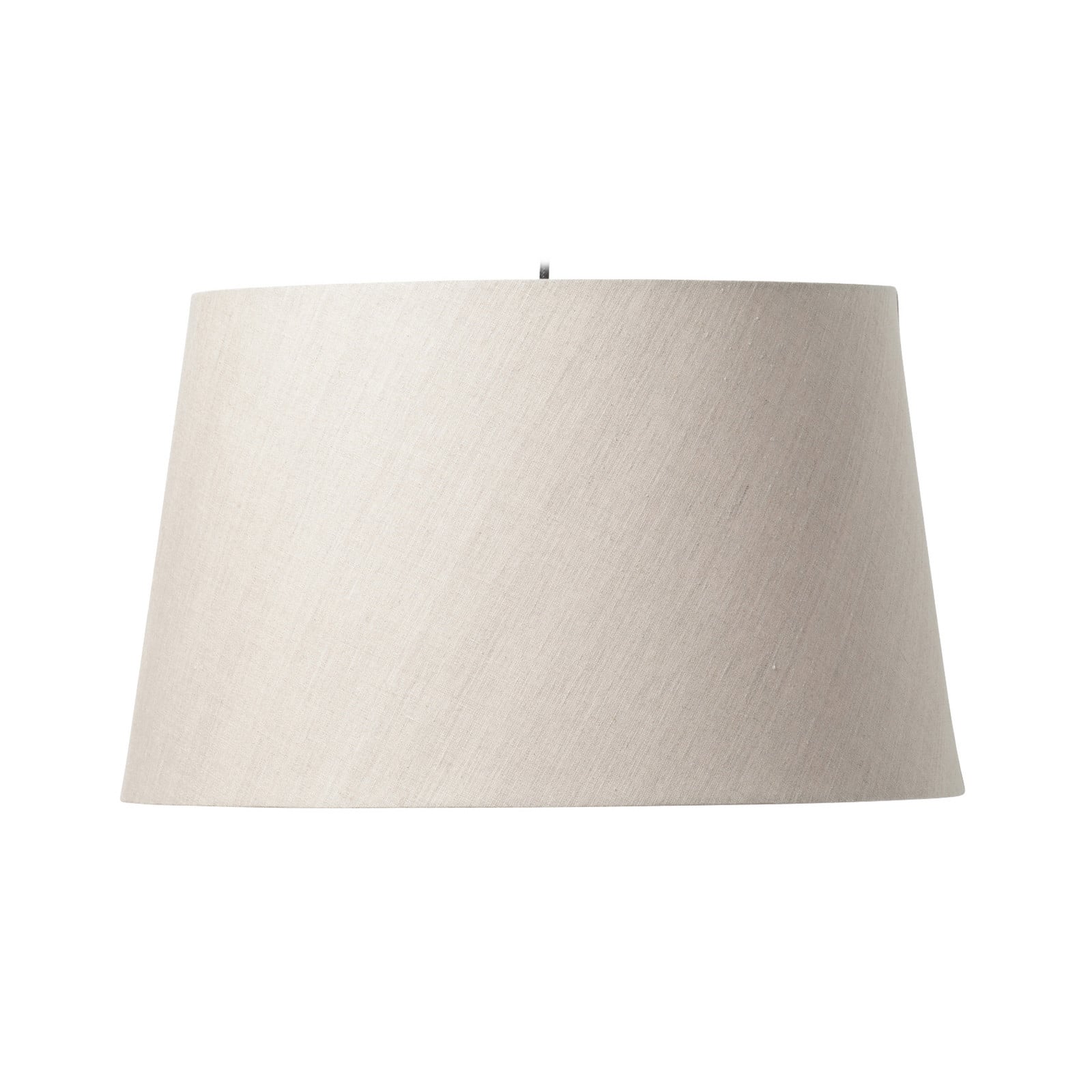 Basic straight Lampenschirm, beige, Ø 50 cm Watt & Veke - Design - Stoff / Textil