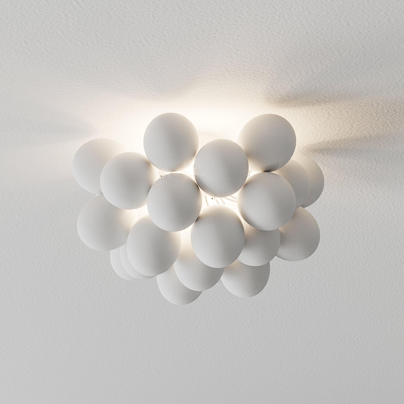 Gross Taklampe Ø50 Matt White - By Rydéns