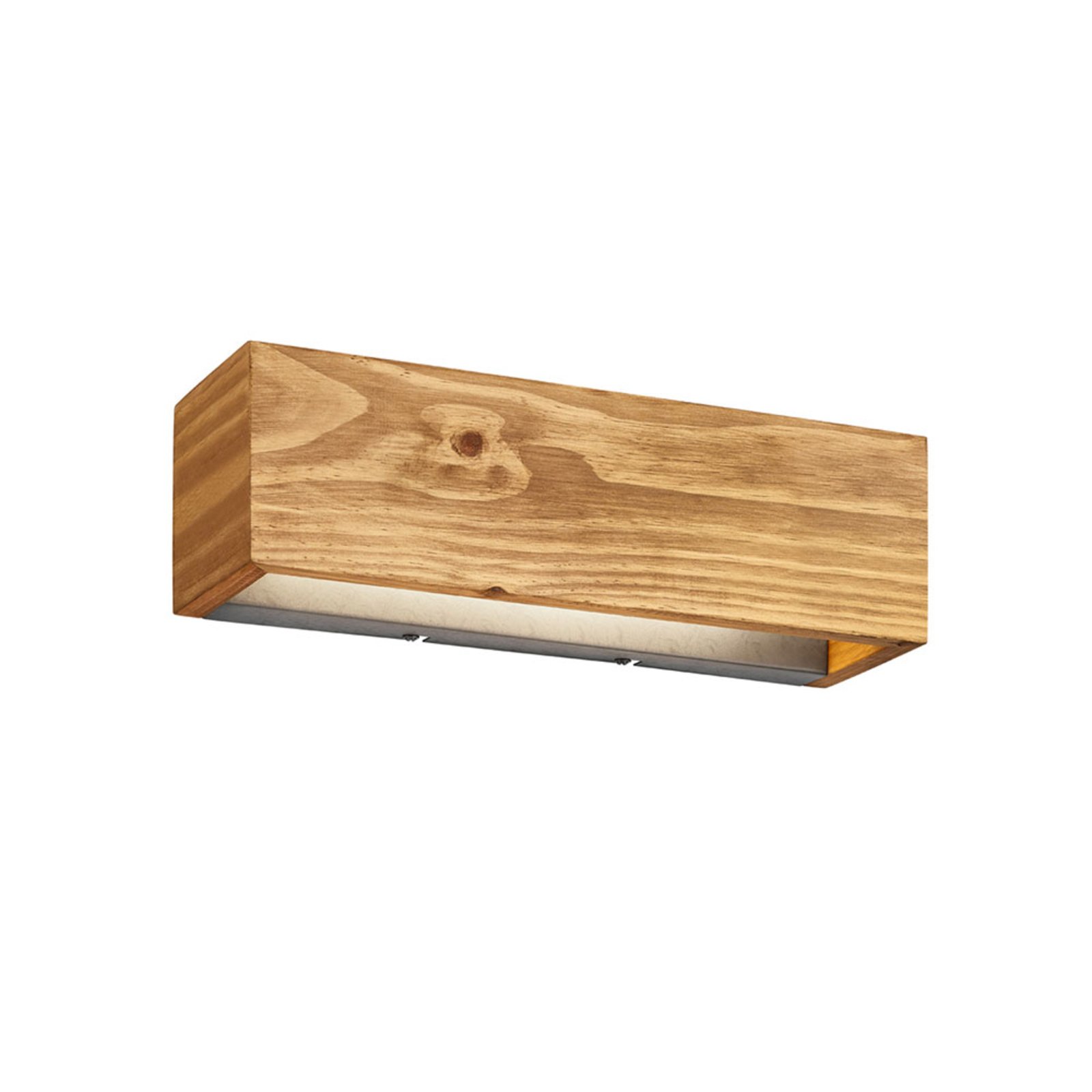 Trio Lighting Brad LED wall light, wood, up/down, 37 x 11 cm, for Living / Dining Room, wood, 13.5 W, energy efficiency: A+, W: 37 cm, H: 11 cm