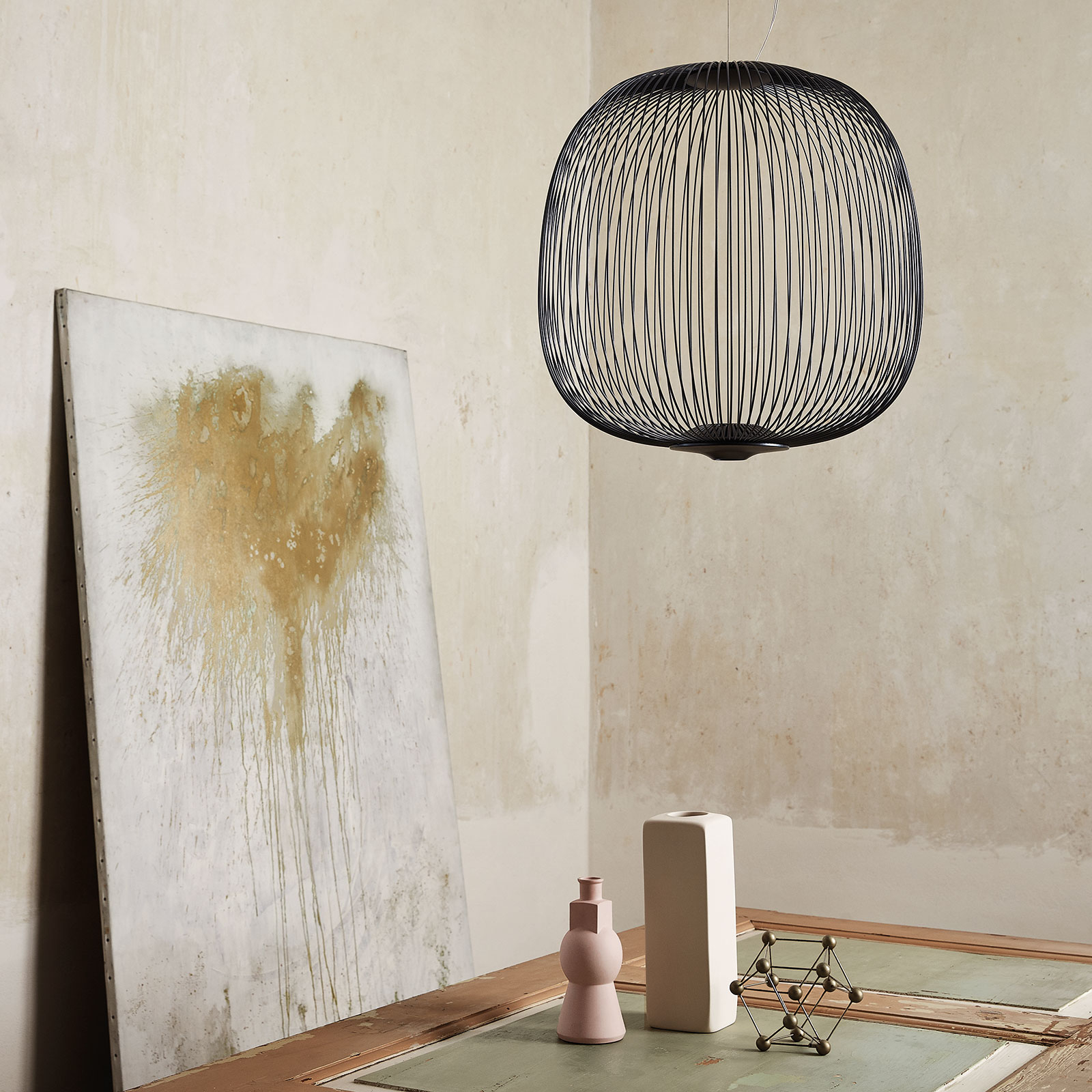 Foscarini MyLight Spokes 2 midi LED hanglamp