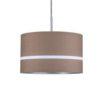 Paulmann Lampenschirm Tessa, gestreift, Ø 26 cm, Textil