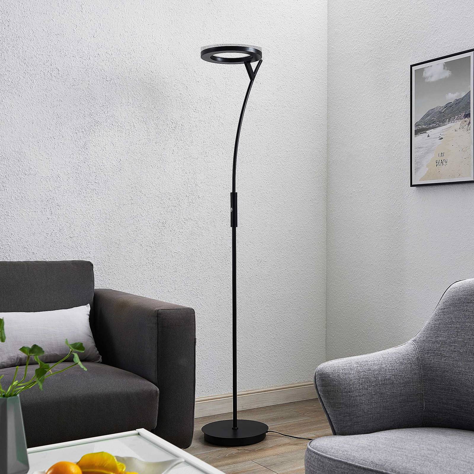 Lindby Kavino lampadaire LED, dimmable