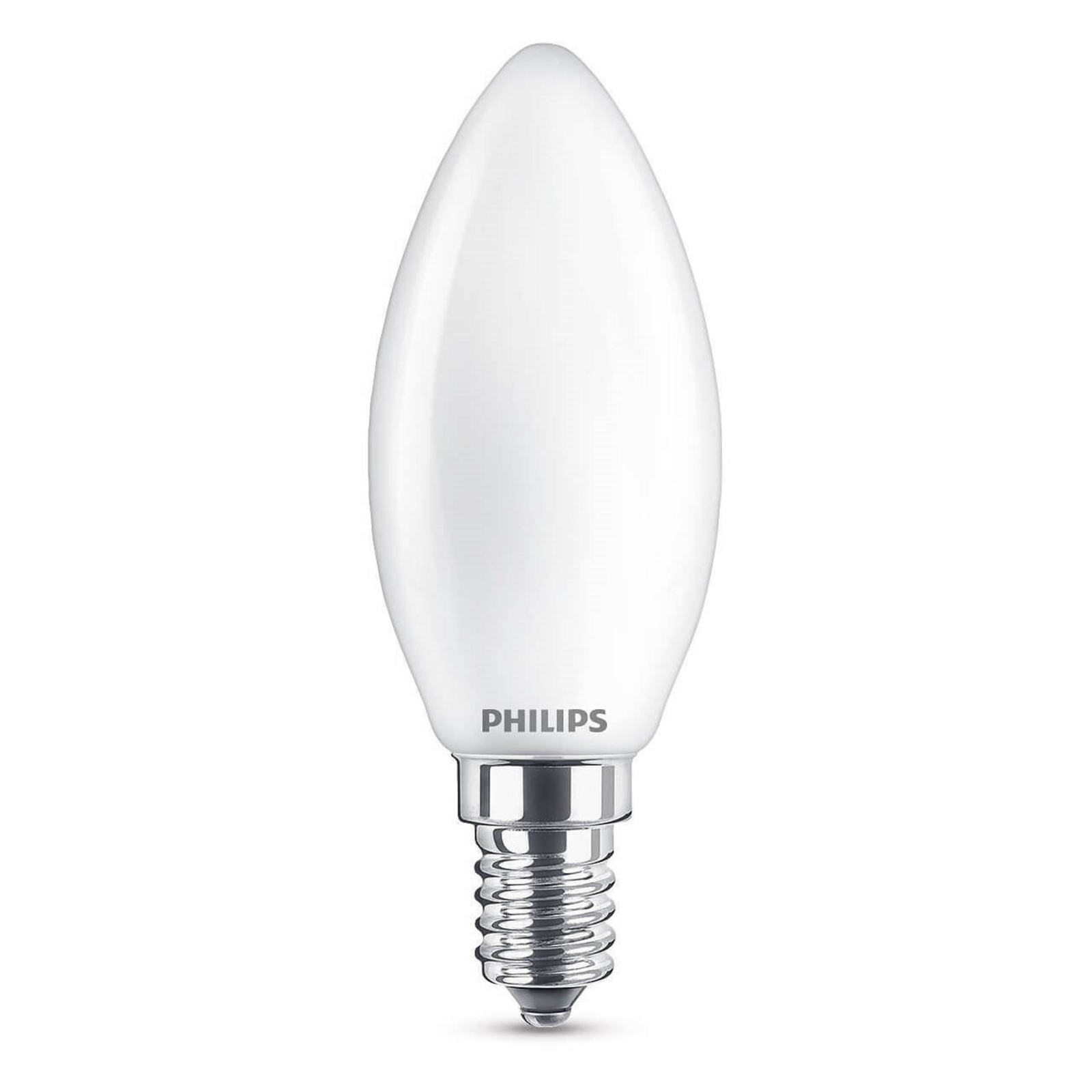 Lampadina LED 2,2W Vetro Fiamma (250lm) E14 - Philips