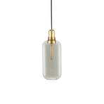 Amp Lustră Pendul Large Smoke/Brass - Normann Copenhagen