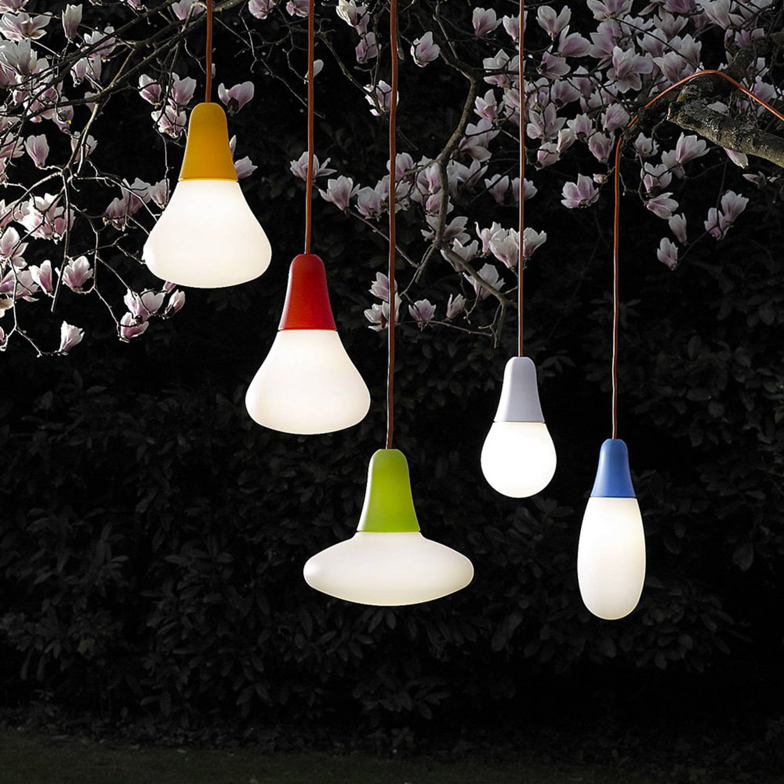 Martinelli Luce Ciulifruli suspension rouge