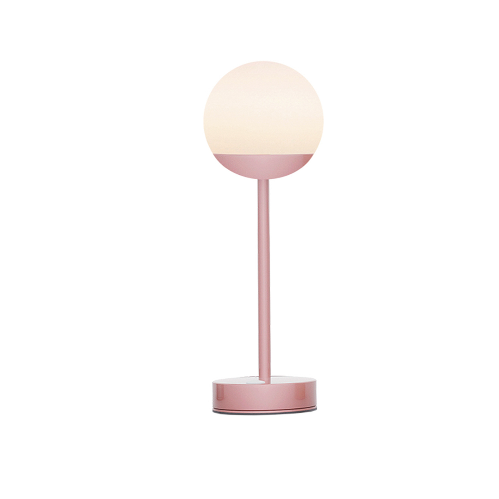 Candeeiro de mesa Norai Slim LED da Newgarden, ouro rosa