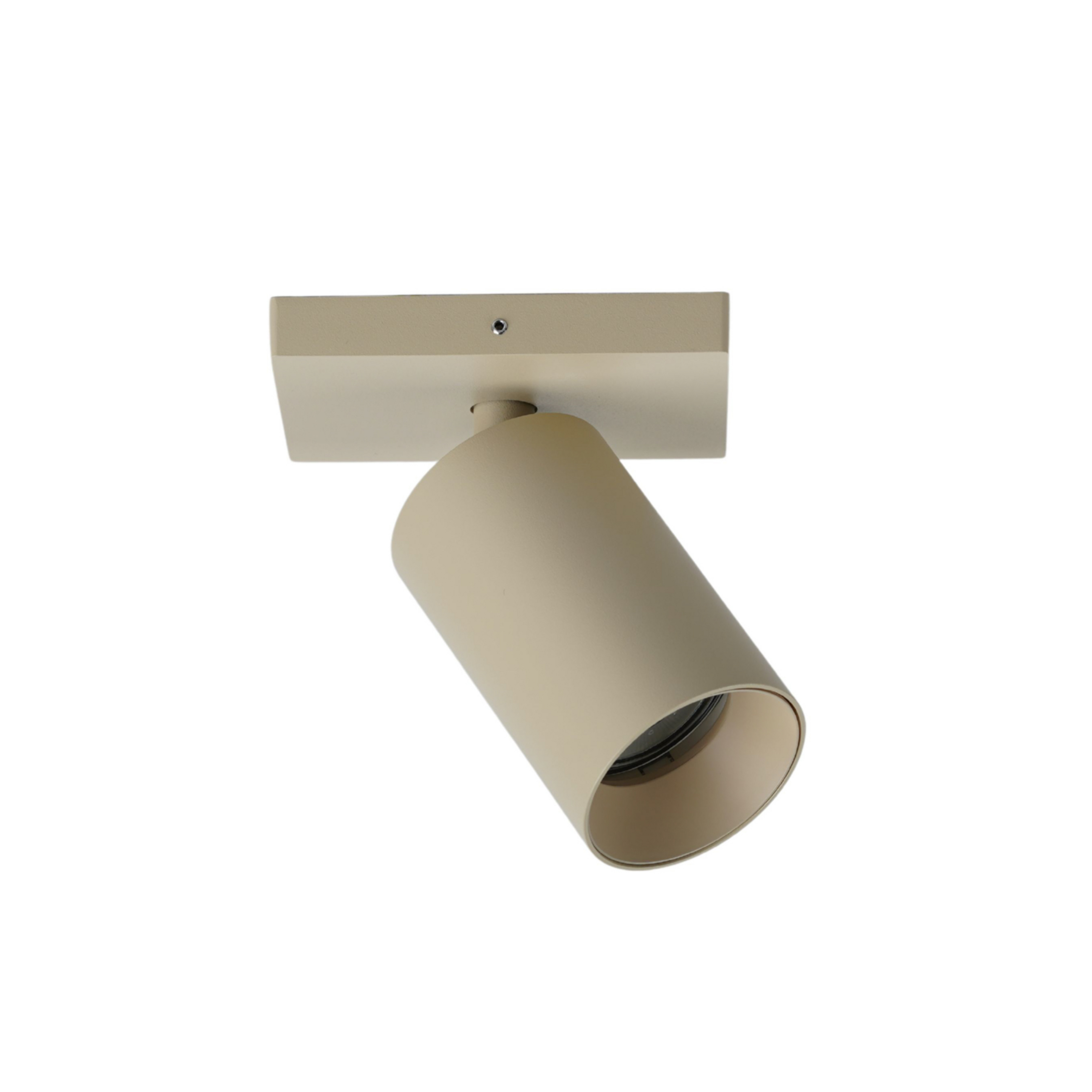 SpotOn1 spot, métal, beige, largeur 9 cm - Antidark