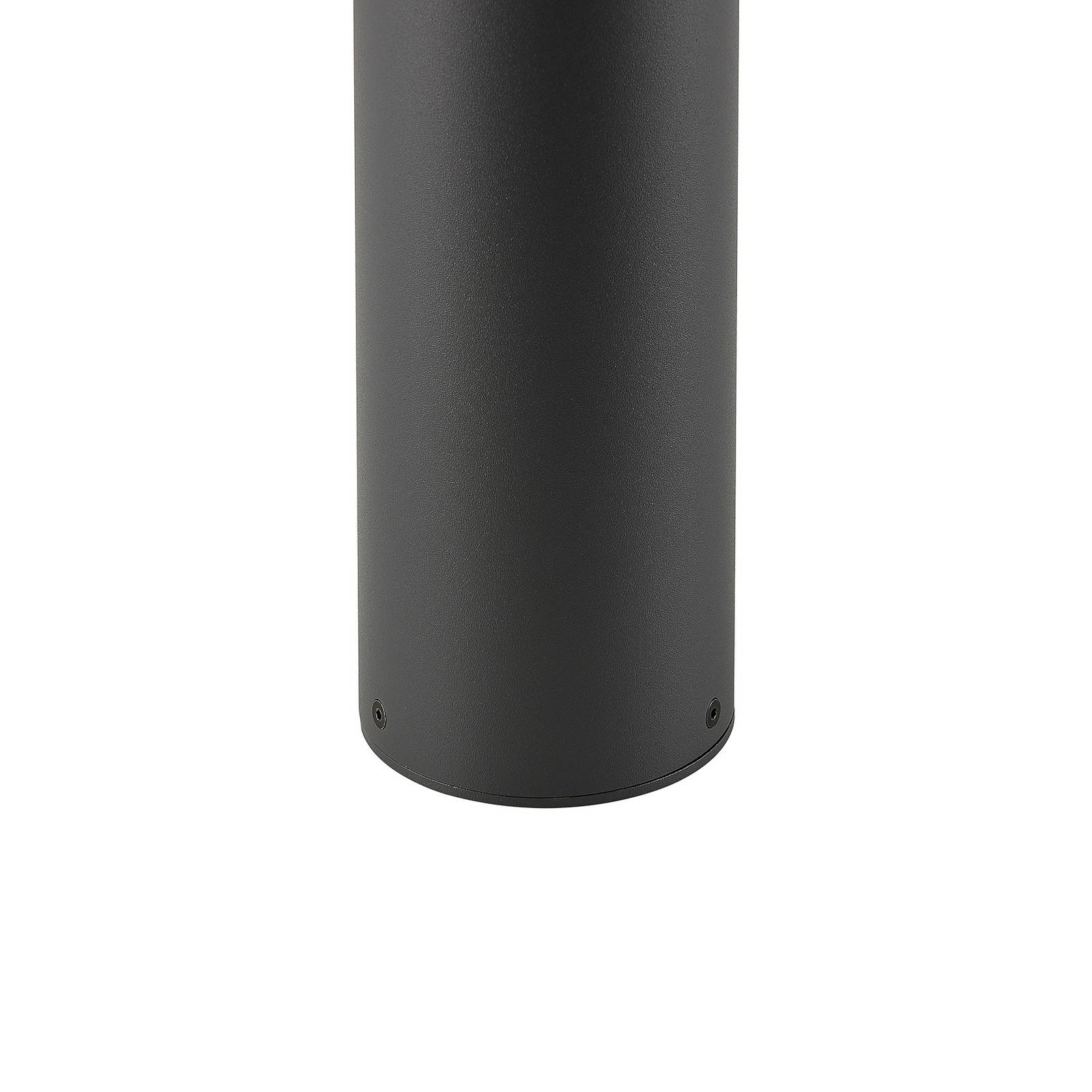 Wegeleuchte Facado II, Höhe 65 cm, rund, dunkelgrau/opal günstig online kaufen