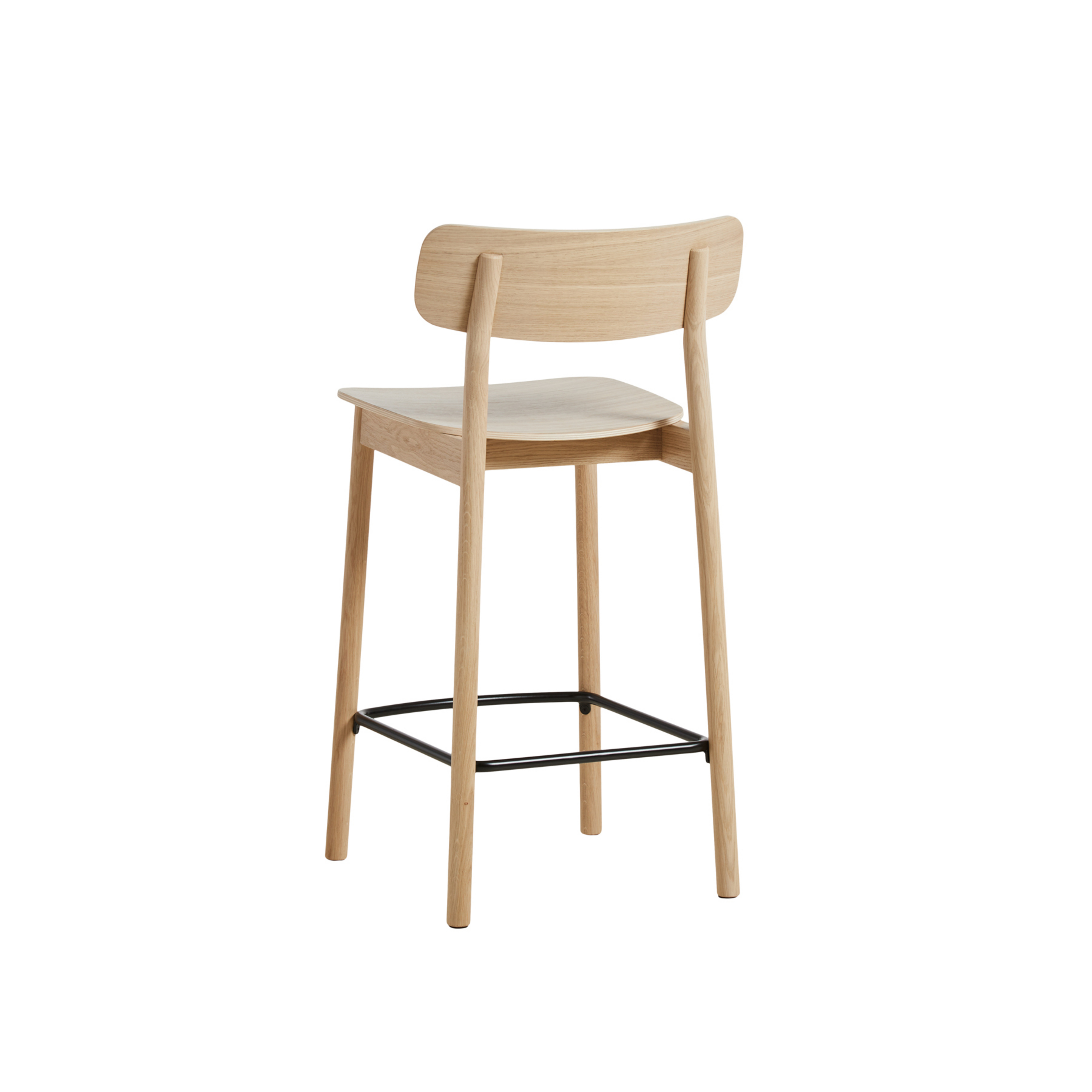 Soma-baarituoli, vaalea puu, korkeus 91 cm, tammi – Woud
