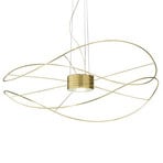 Axolight Hoops 2 LED hanglamp, goud