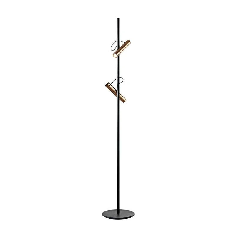 LIGHT-POINT - Spirit F1 Gulvlampe Dim. Rose Guld/Sort