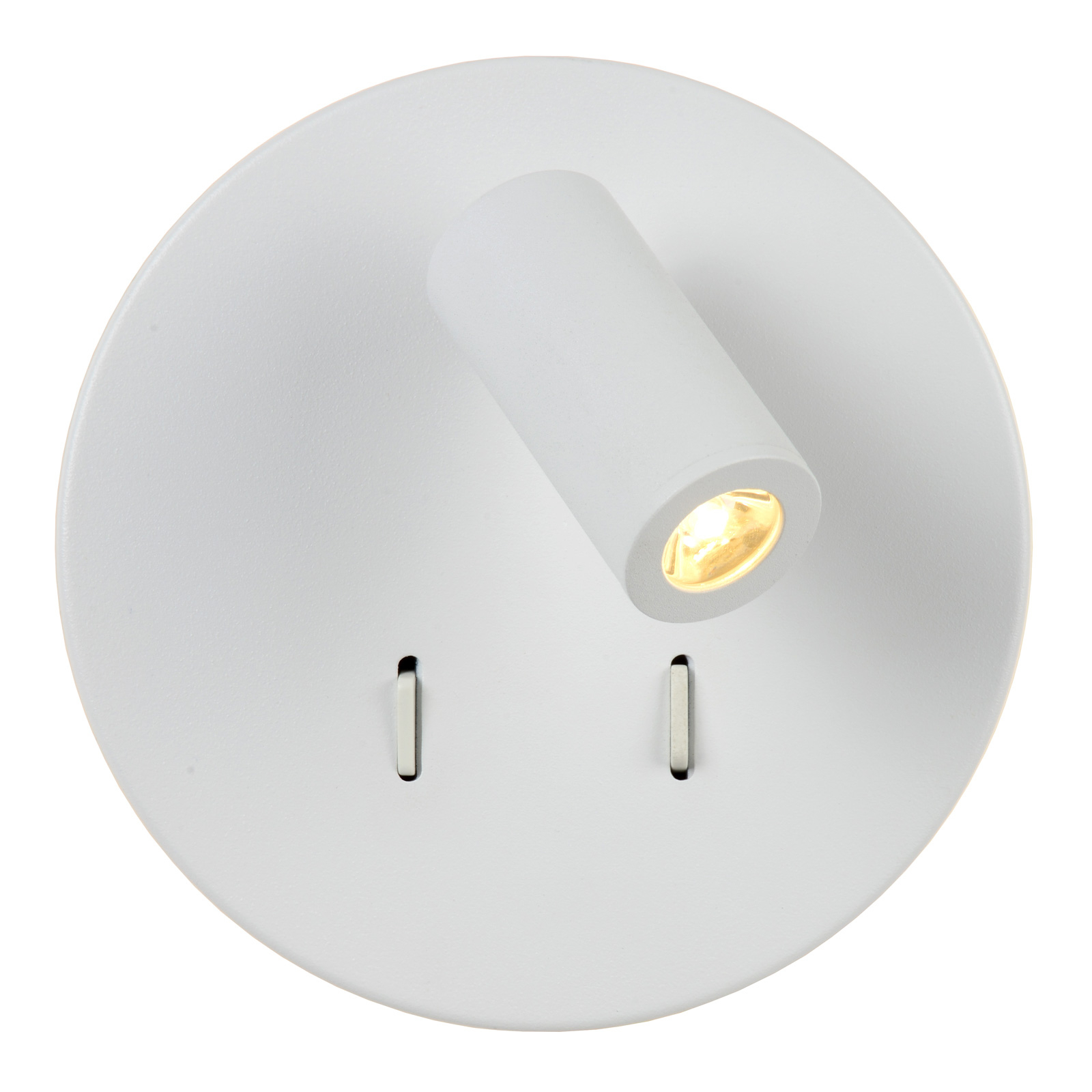 Aplique LED de parede Bentjer 2 fontes luminosas branco