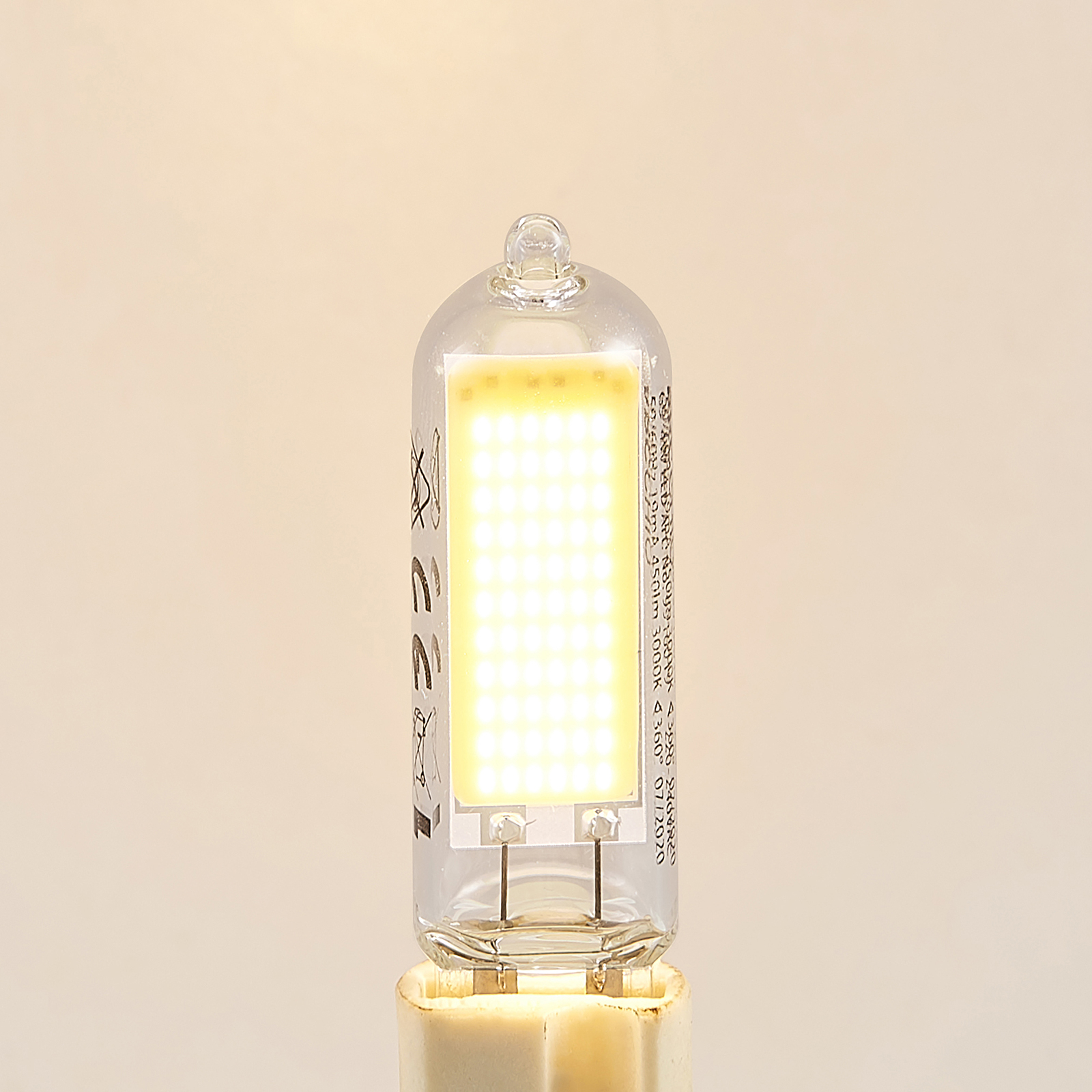 Arcchio LED-stiftsokkelpære G9 4 W 3.000 K