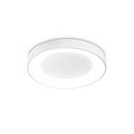Ideal Lux Candeeiro de teto LED Planet, branco, Ø 40 cm, metal