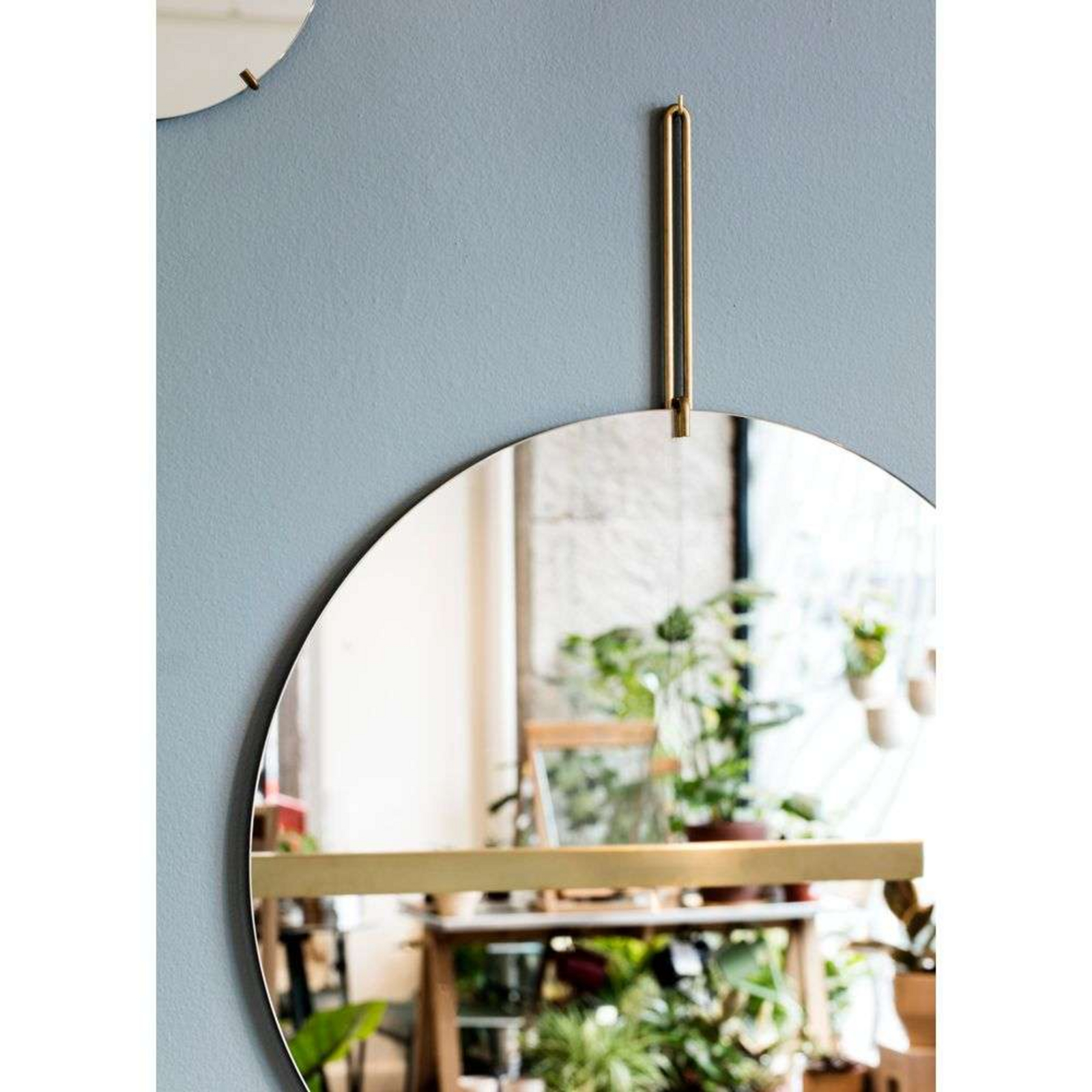 Wall Mirror Ø50 Brass - Moebe