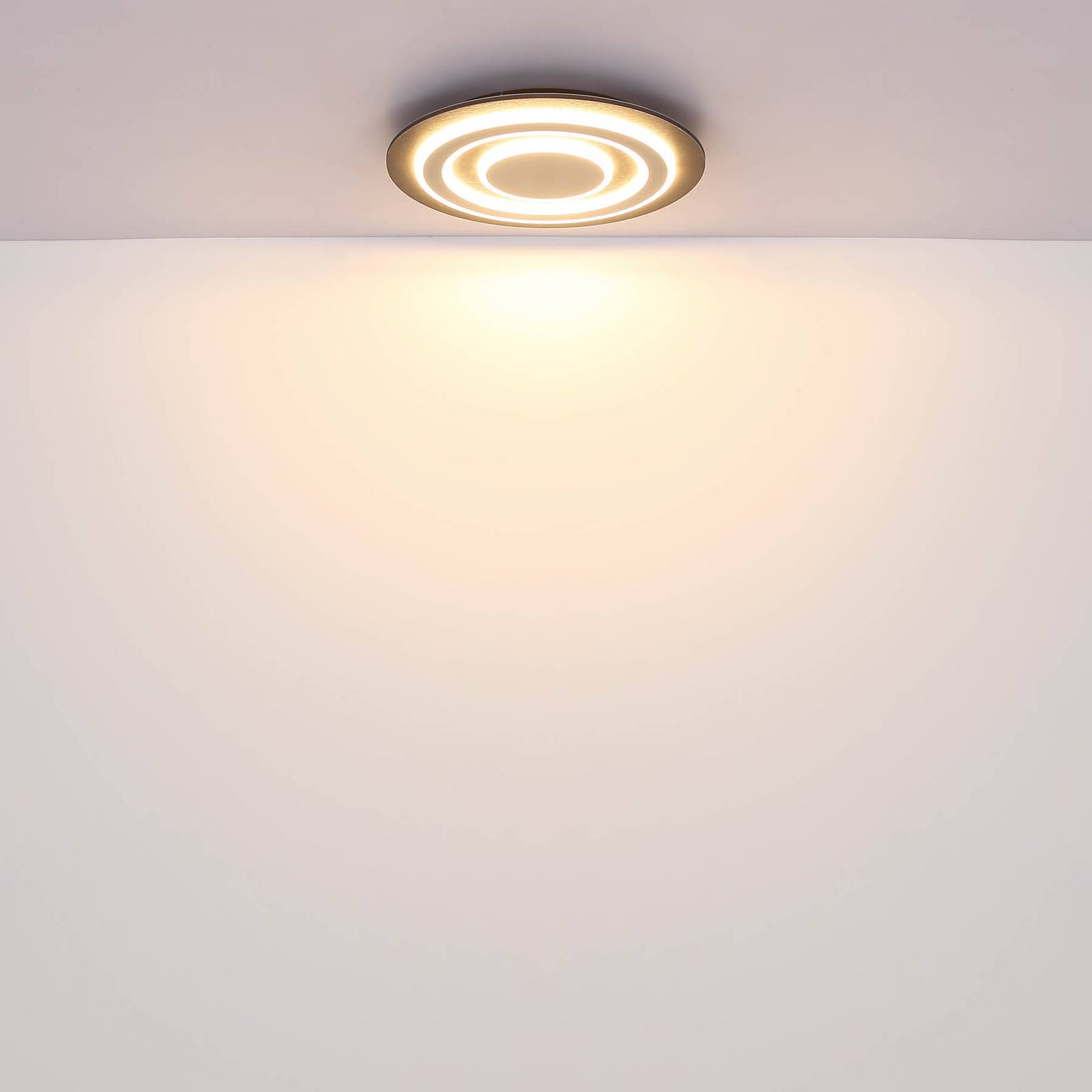 Lampa sufitowa LED Jayden, Ø 48 cm, antracyt/szary, metal