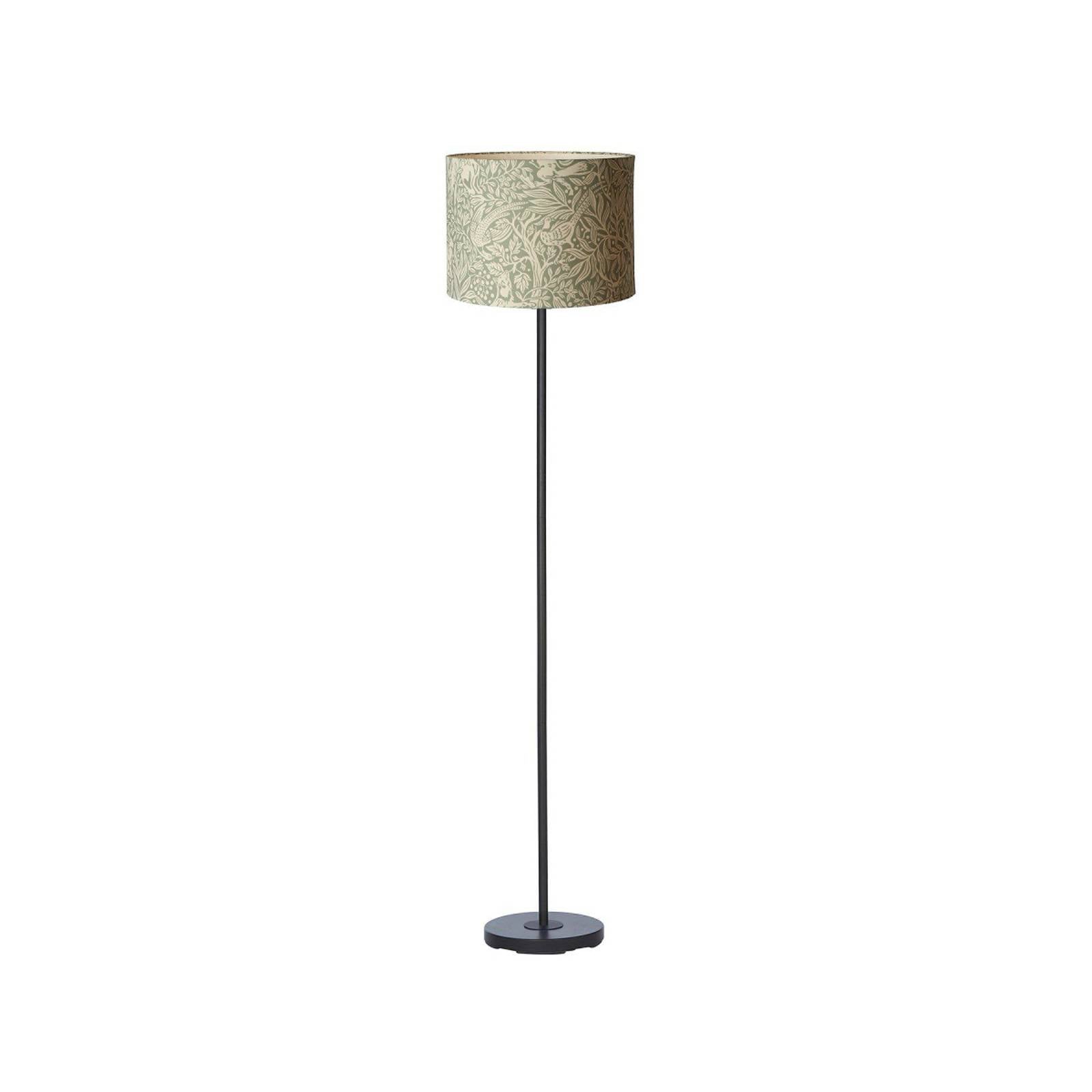 Stehleuchte Amy, Eldertree grün/schwarz, Höhe 150 cm, E27