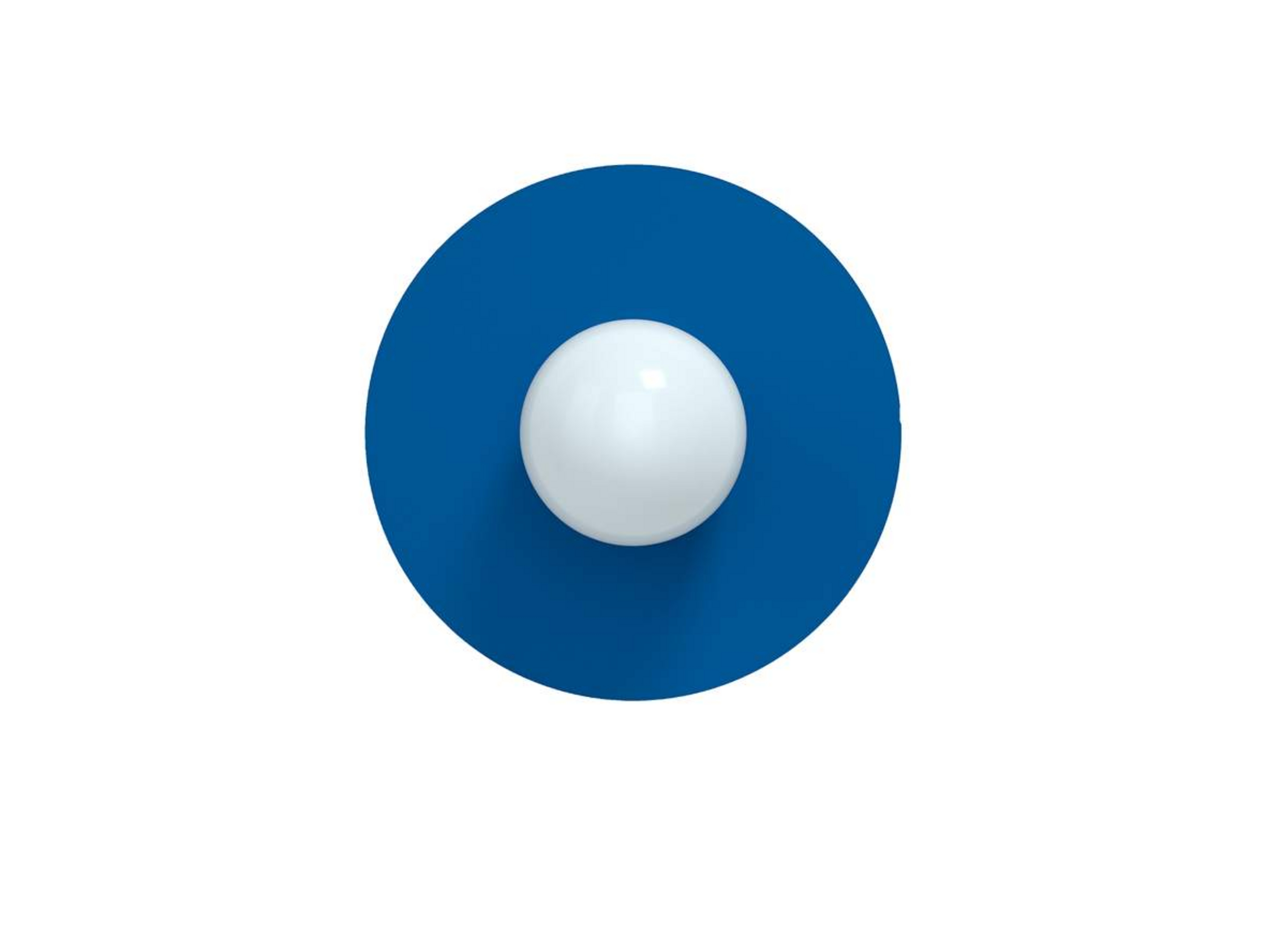 Candy Big Circle 360 S Wandleuchte, blau - Swedish Ninja