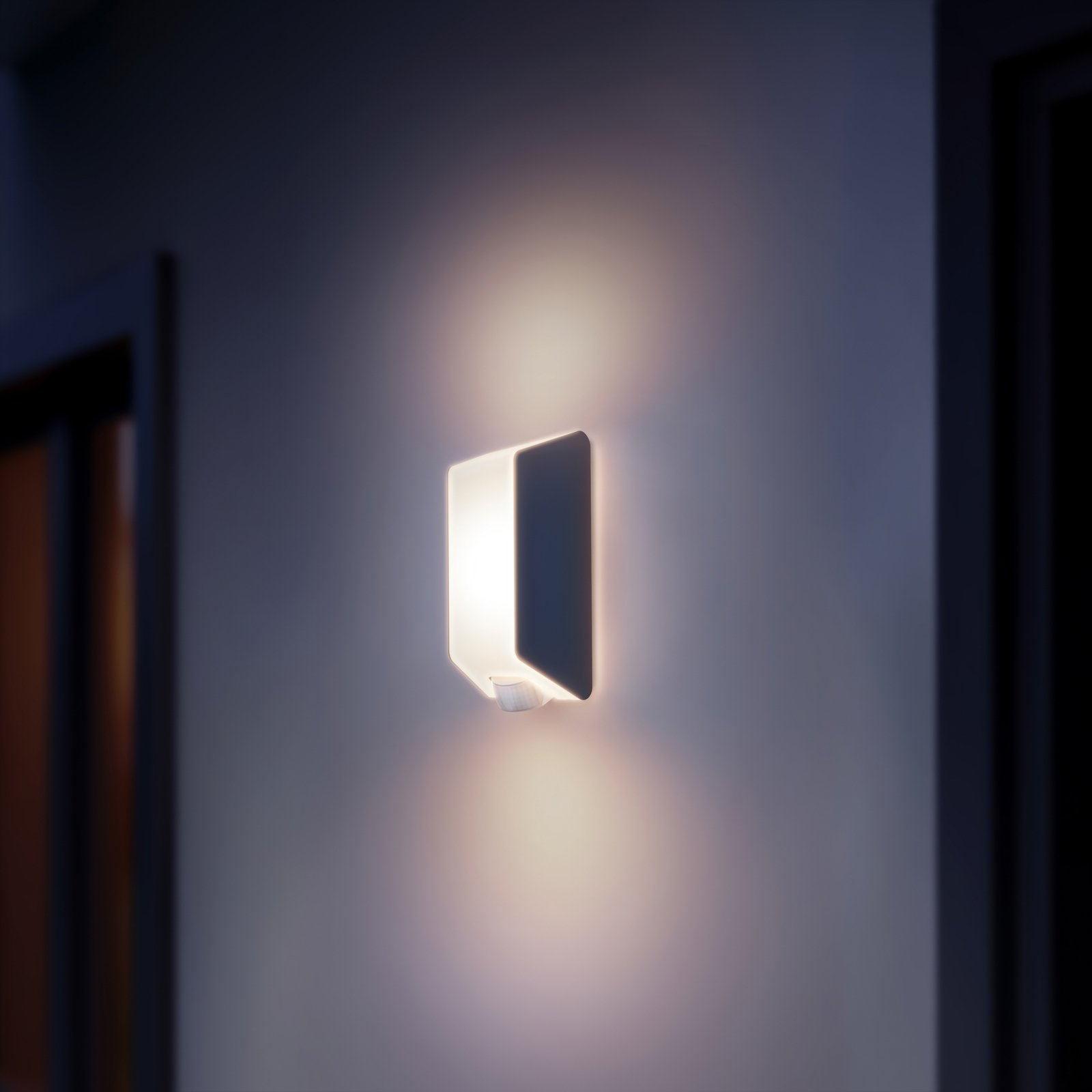 STEINEL L 30 S Outdoor wall light E27 with sensor, anthracite