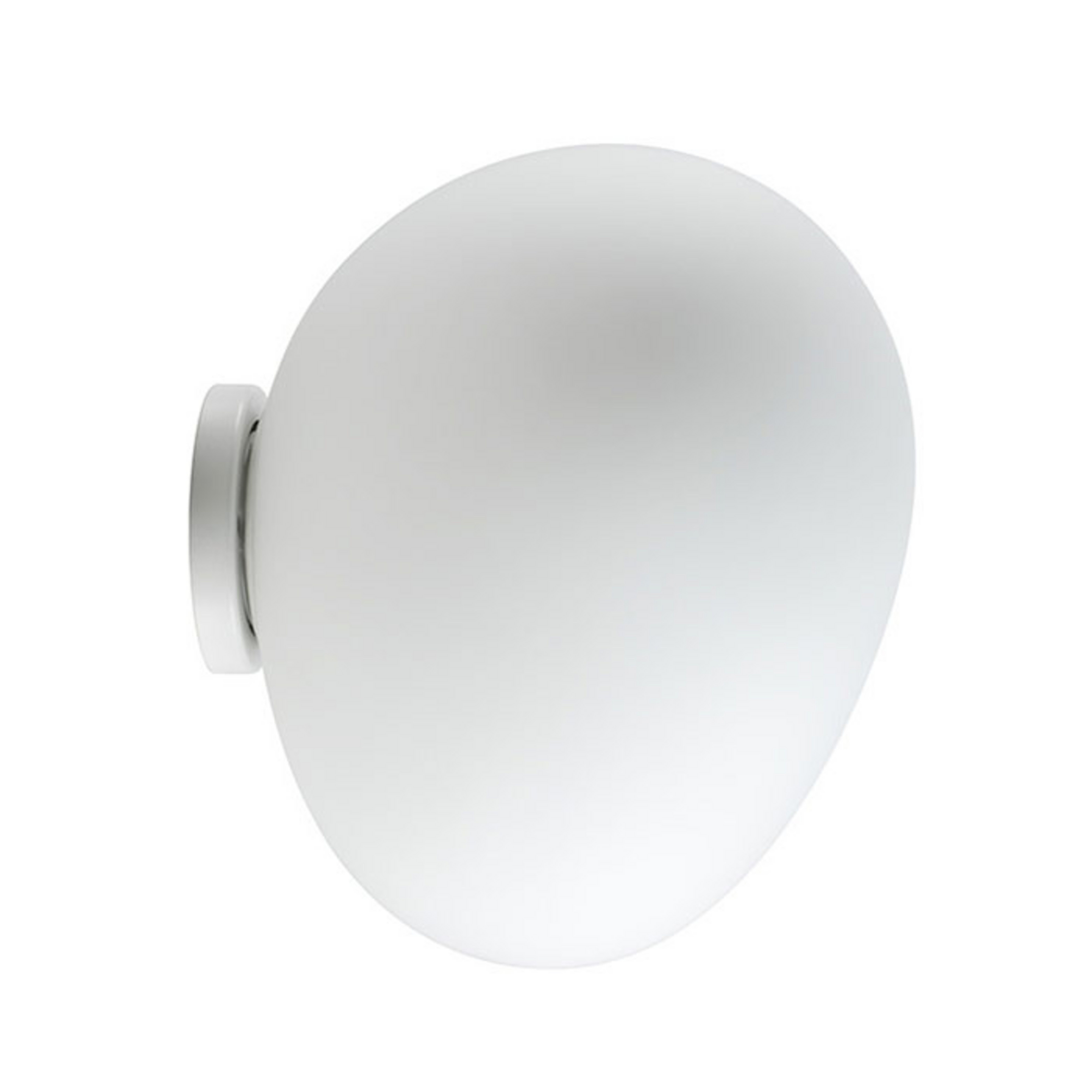 Gregg MIDI Aplică de perete alb sticlă - Foscarini