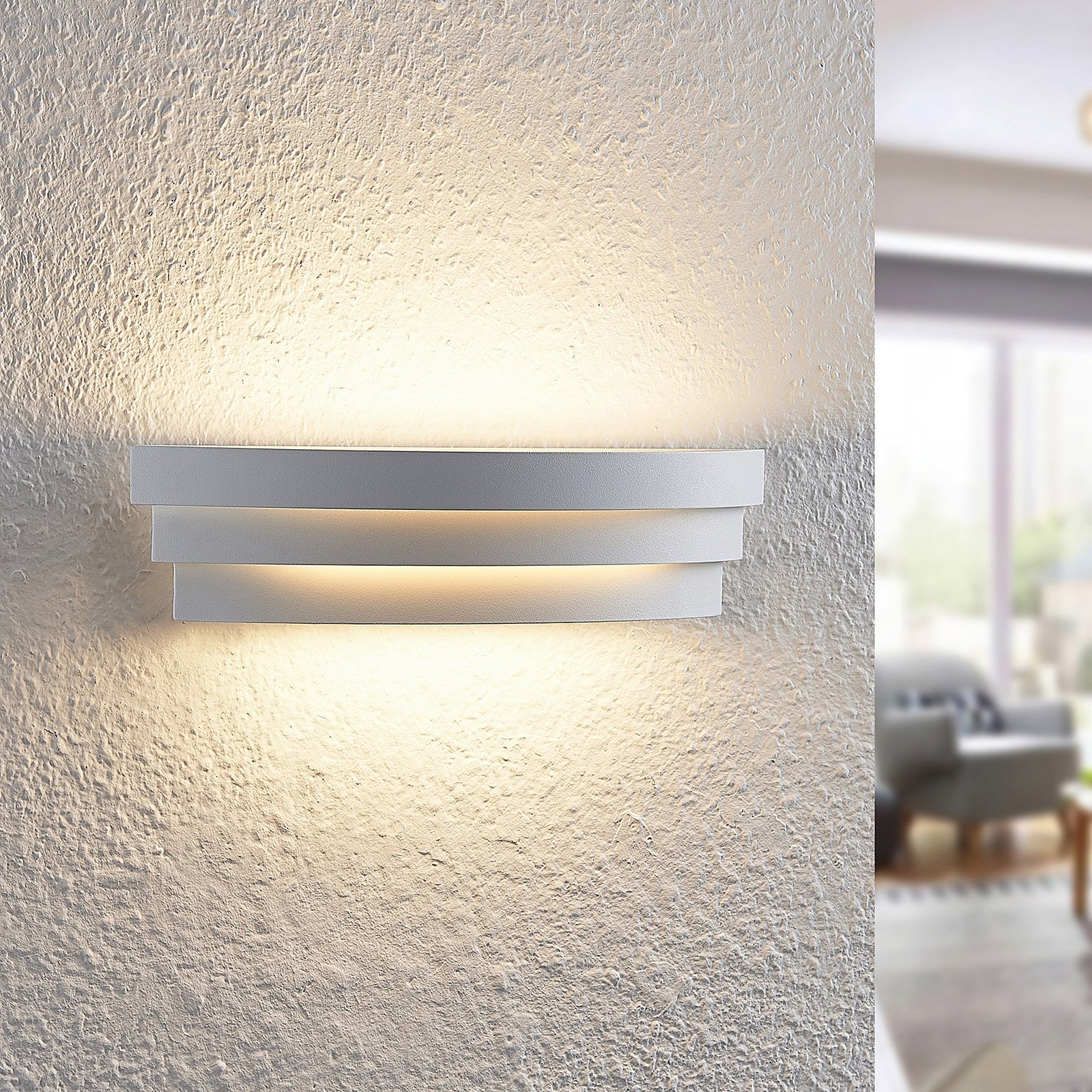 Arcchio Harun LED fali lámpa fehér, 30 cm