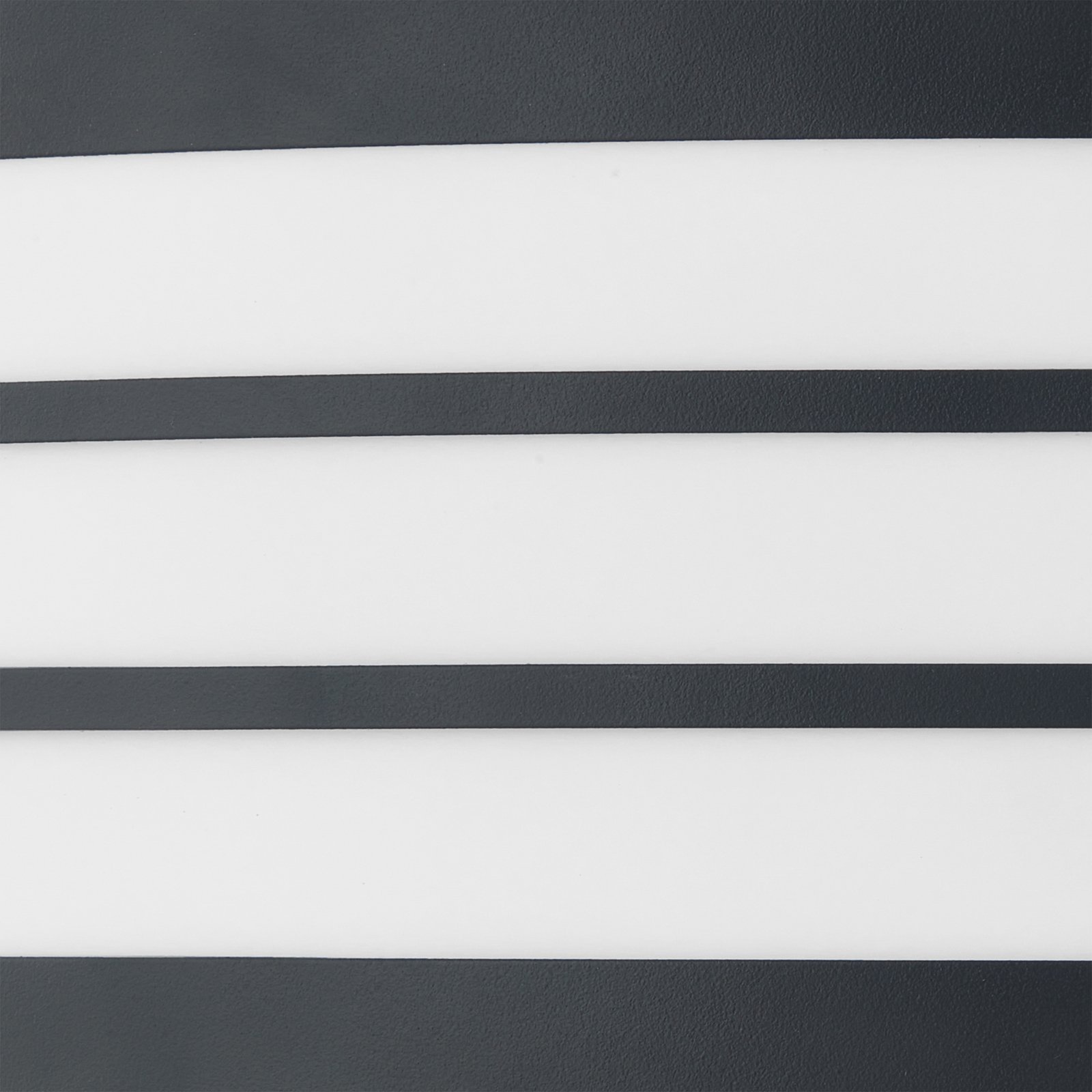 Lindby Außenwandlampe Vimal, E27, 32 cm, schwarz, Aluminium