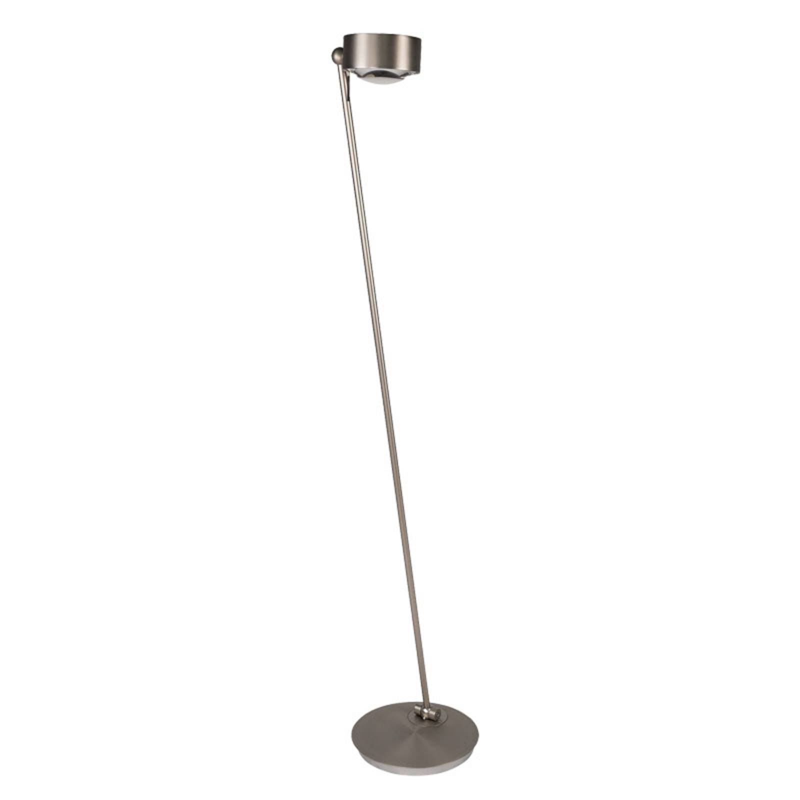 Top Light Lampe sur pied LED Puk Maxx Floor Mini nickel mat