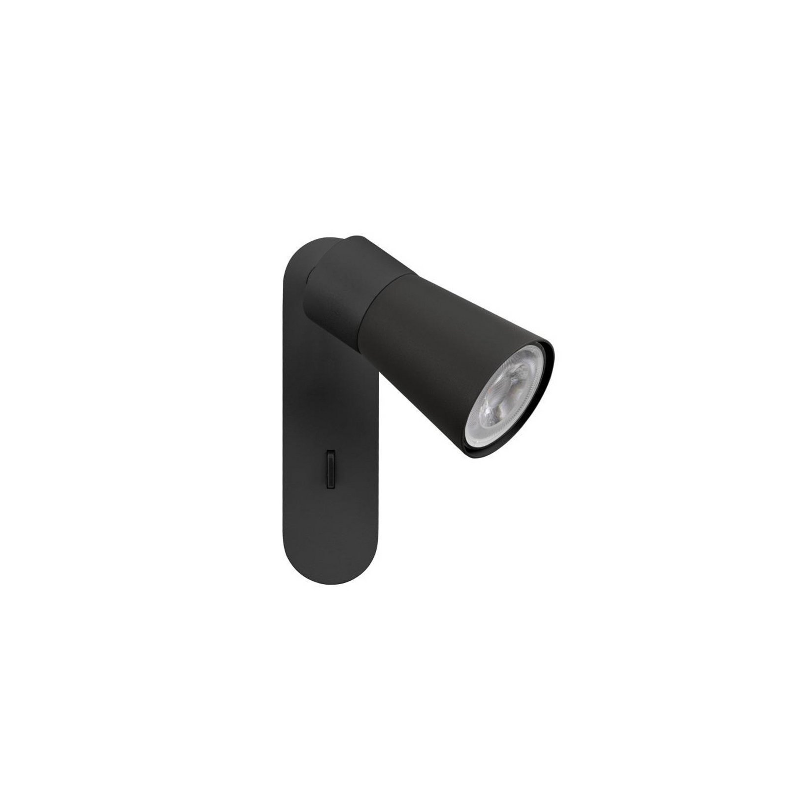 SLV Wandlampe Puri 2.0 Cone, schwarz, Breite15 cm, Metall