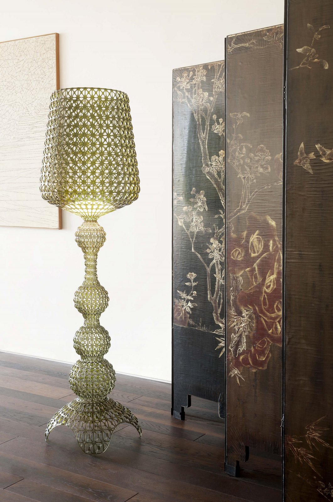 Kabuki Lampadar Green - Kartell