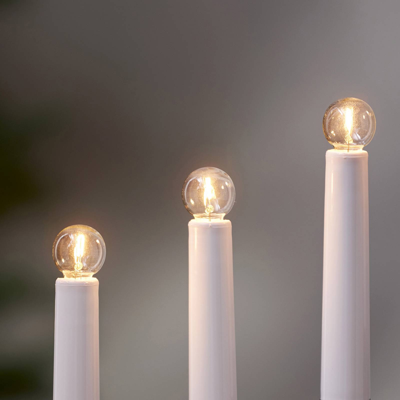 Żarówka filament LED E10 3W ściemniana 3 szt., 55V