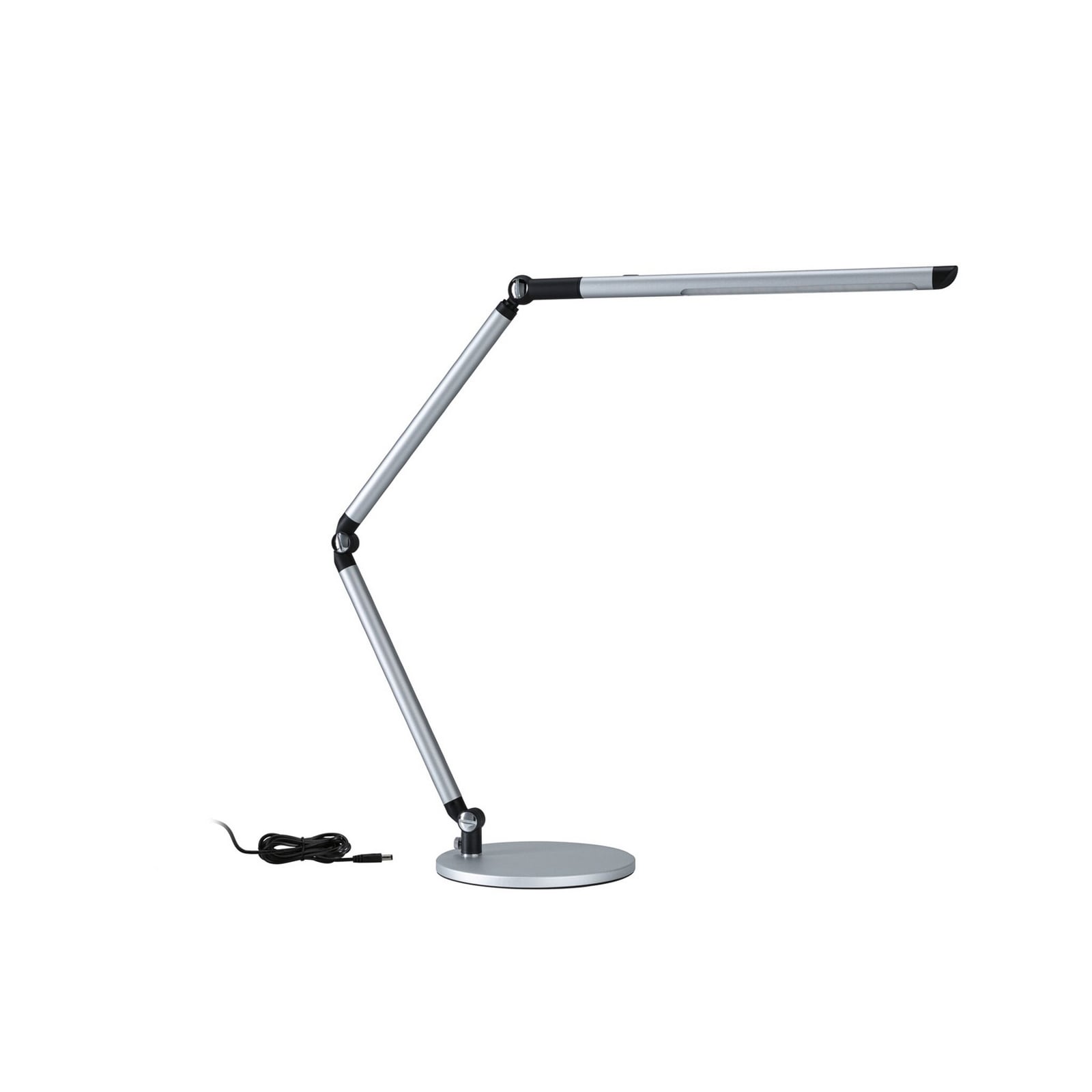 FlexBar LED desk lamp, silver, 36 cm, CCT – Paulmann FlexBar LED desk lamp, silver, 36 cm, CCT – Paulmann