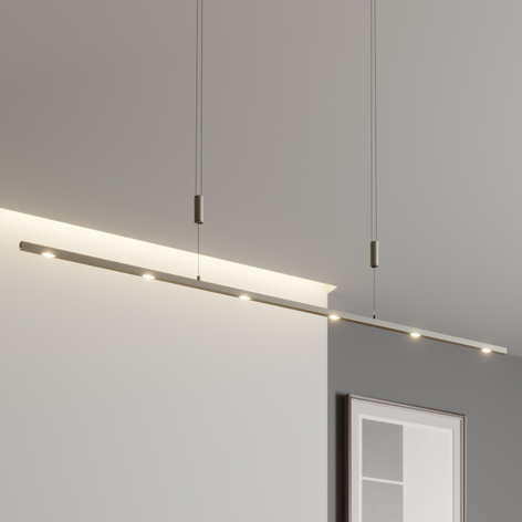 Höhenverstellbare LED-Pendelleuchte Tolu 140 cm