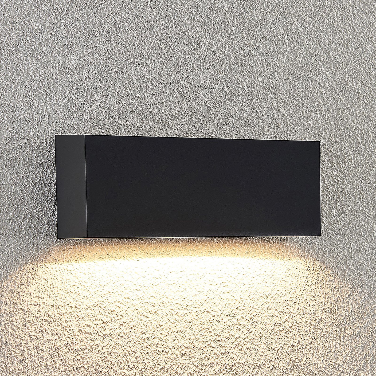 Lindby Jarte LED buiten wandlamp, 24 cm /down