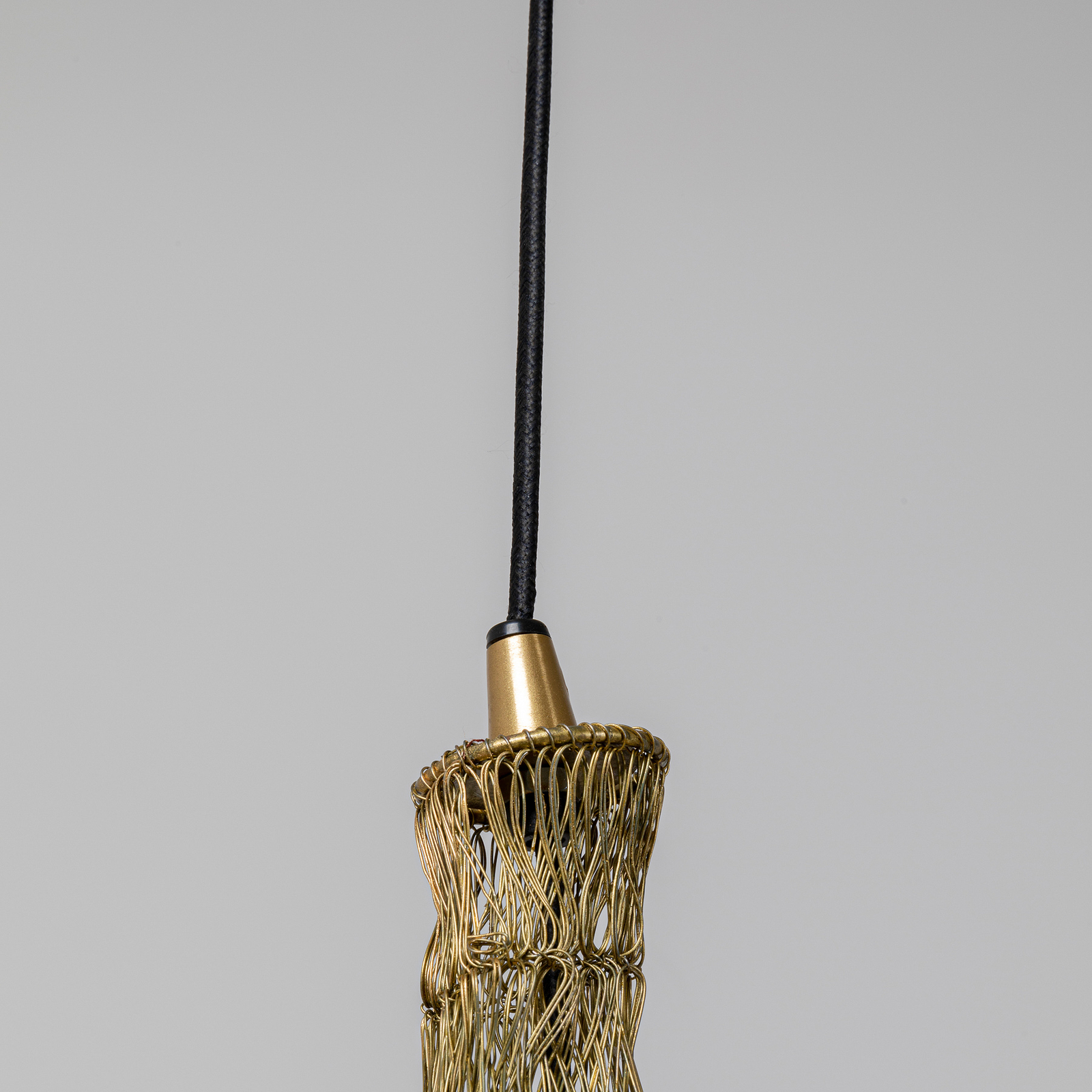 KARE Cocoon lámpara colgante oro, Ø 51 cm
