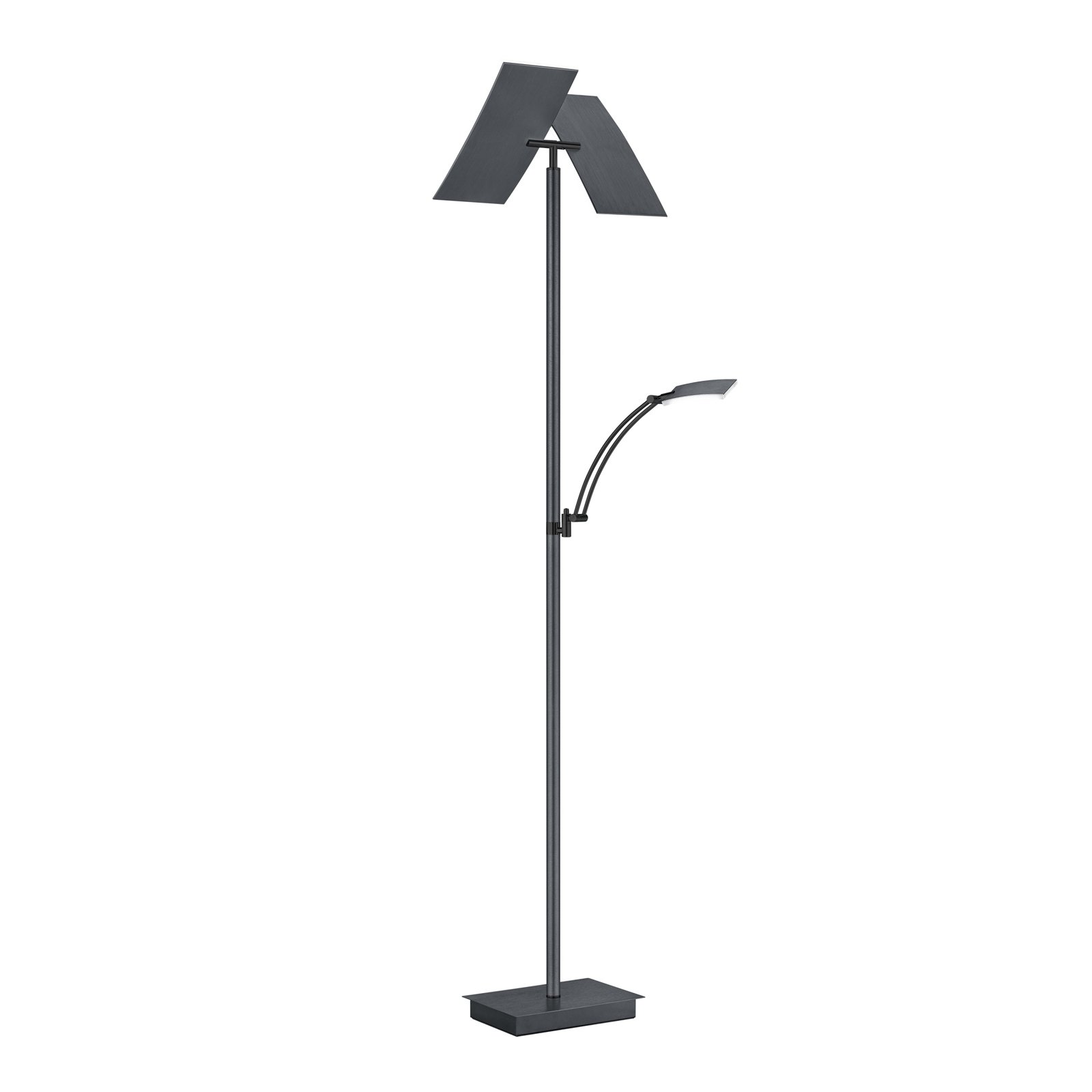 LED stāvlampa Andy, 3 gaismas, antracīts, CCT, dimmeris