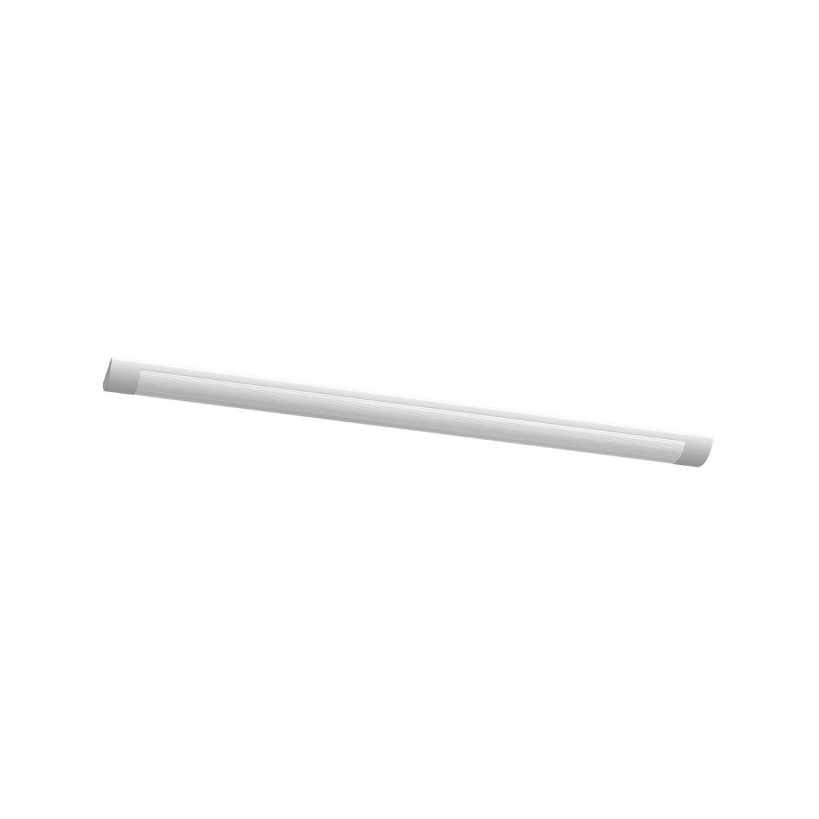 LED ceiling light Batten, length 90 cm, aluminium, white, 4,000 K