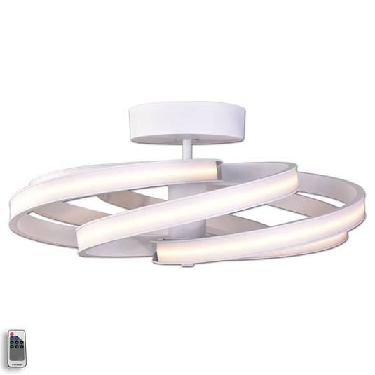 Zoya - modern LED mennyezeti lámpa, fehér