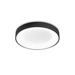 Ideal Lux loftlampe Planet, sort, Ø 40 cm, metal