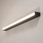 Bega LED buitenwandlamp 24320 K3 DALI grafiet, gegoten aluminium glas