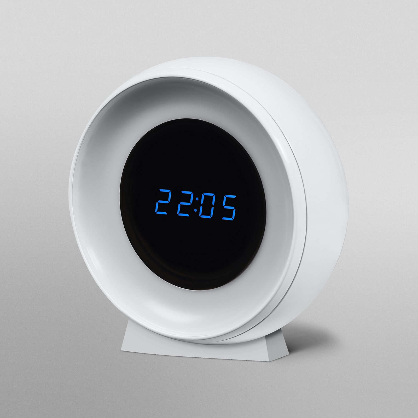OSRAM LED-Akku-Nachtlicht NIGHTLUX CLOCK, weiß, Uhr, CCT