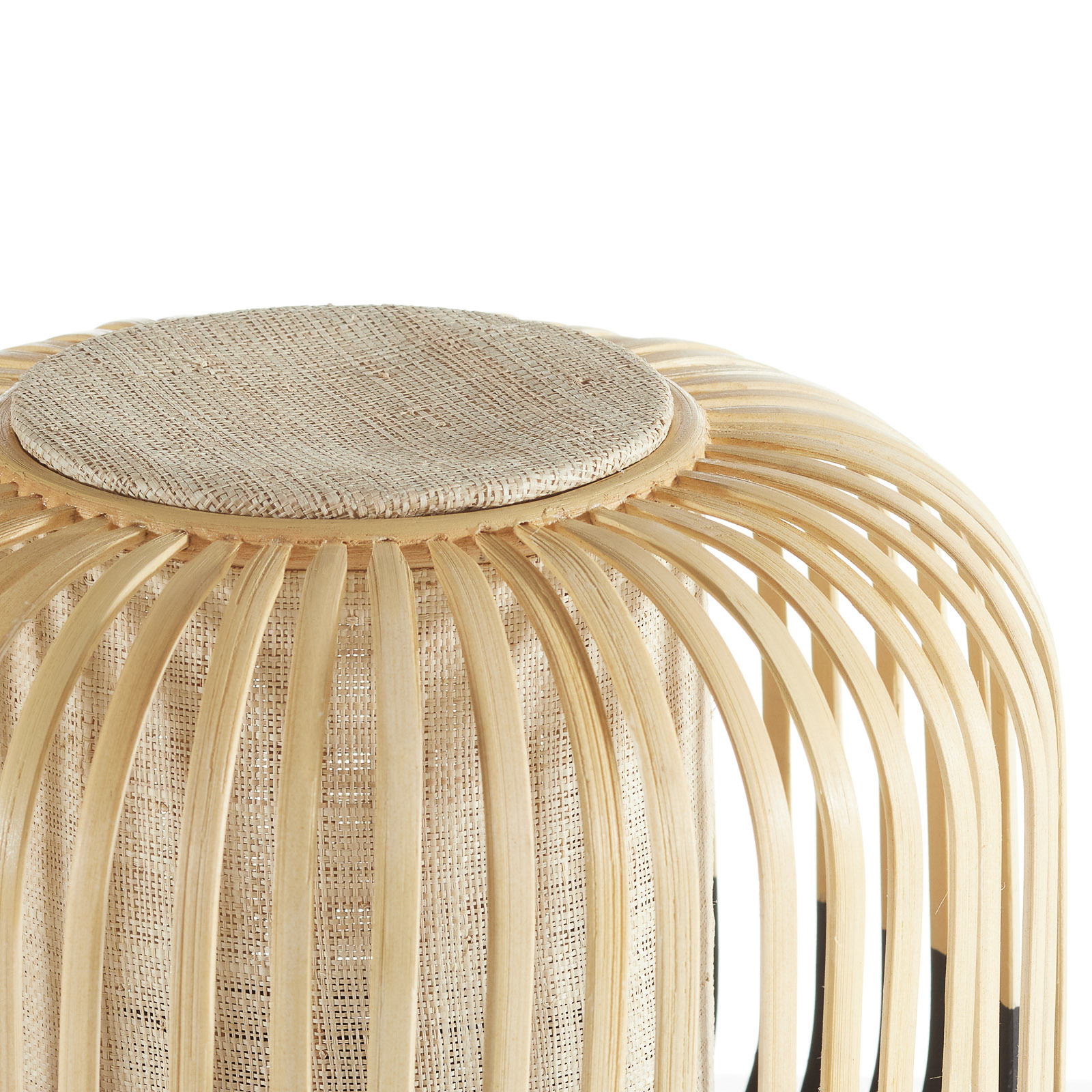 Candeeiro de mesa Forestier Bamboo Light S 24 cm preto