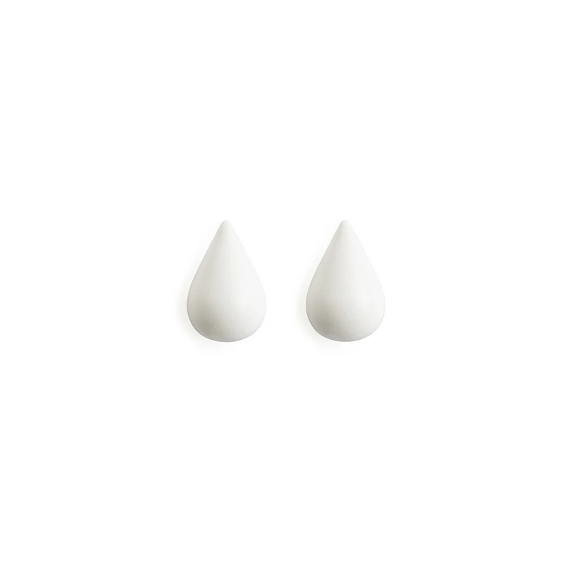 Normann Copenhagen - Dropit Kleiderhaken 2 pcs. Small White
