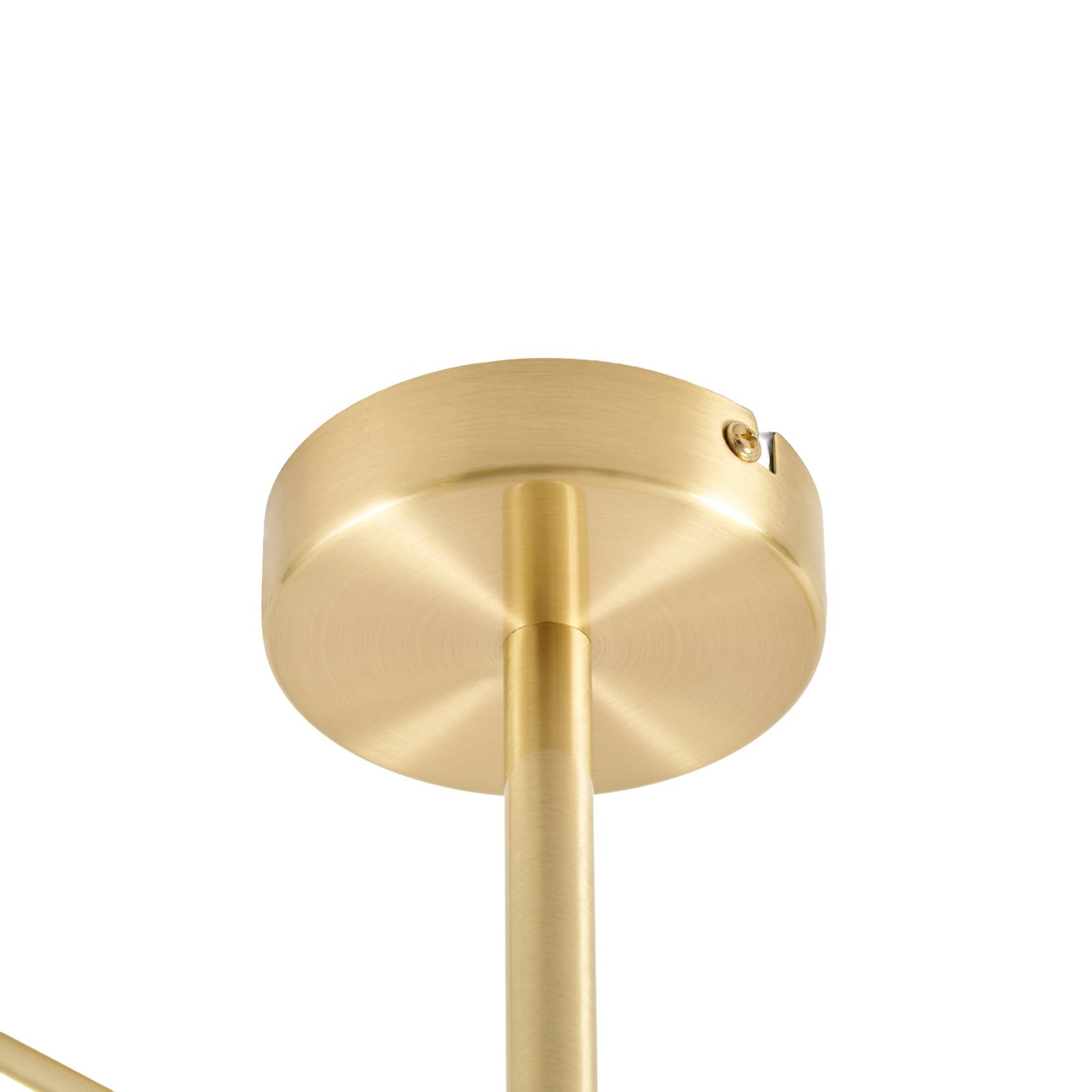 Lindby plafondlamp Marilou, messing, 4-lamps, Ø 70 cm Lindby plafondlamp Marilou, messing, 4-lamps, Ø 70 cm